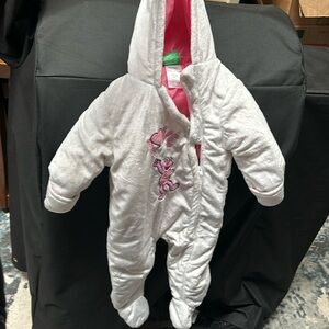 Girls Sesame Street pearl super warm snow suit